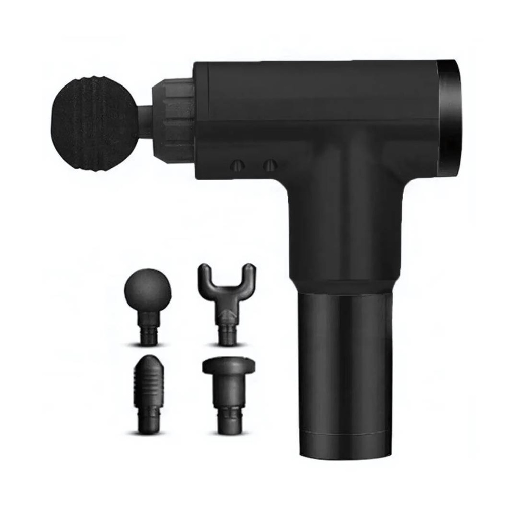 Pistolet De Massage Musculaire Noir