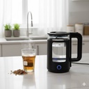 Bouilloire Électrique En Verre Florence 2L 2000W - Noir