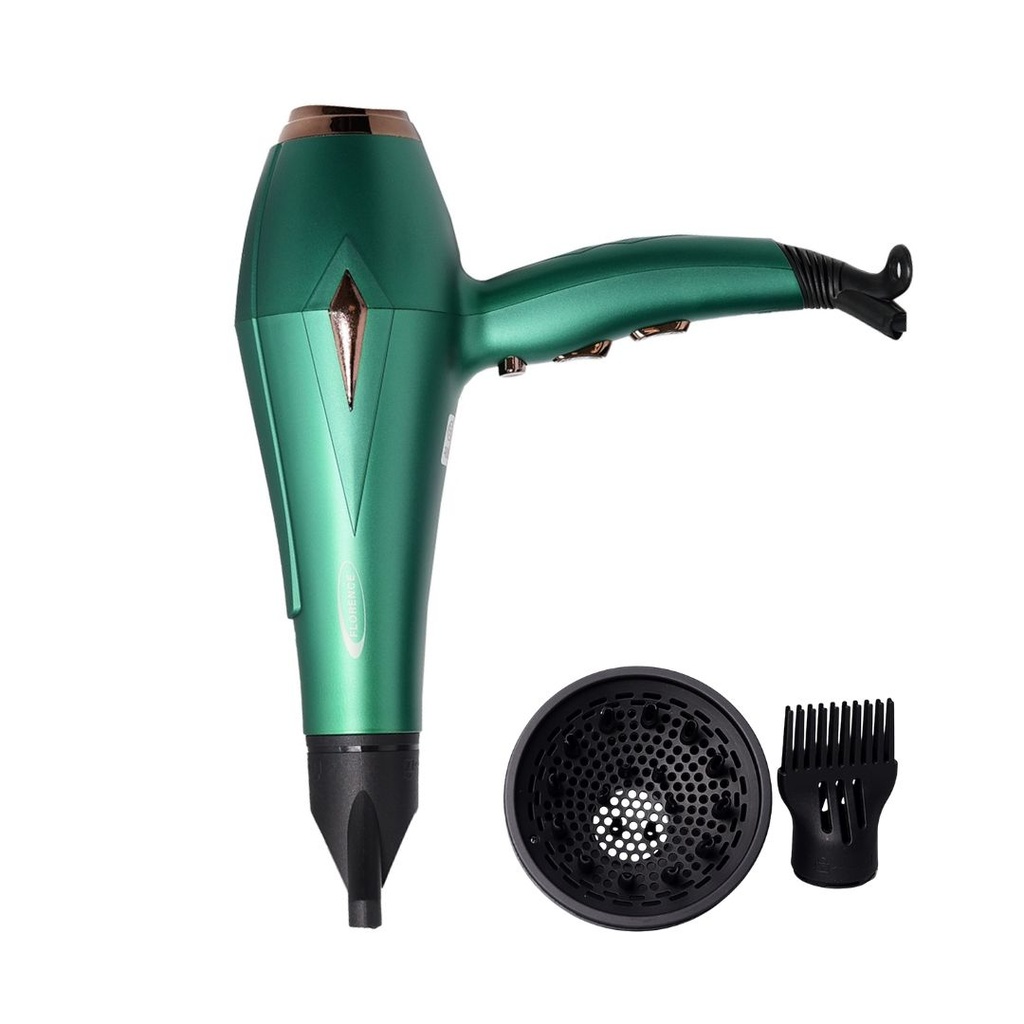 Séche Cheveux Florence 3 En 1 2200W - Vert