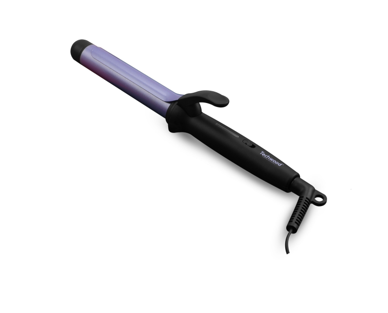 Fer à Boucler Techwood 40W, Cordon Rotatif & Plaques Céramique – TFB-237