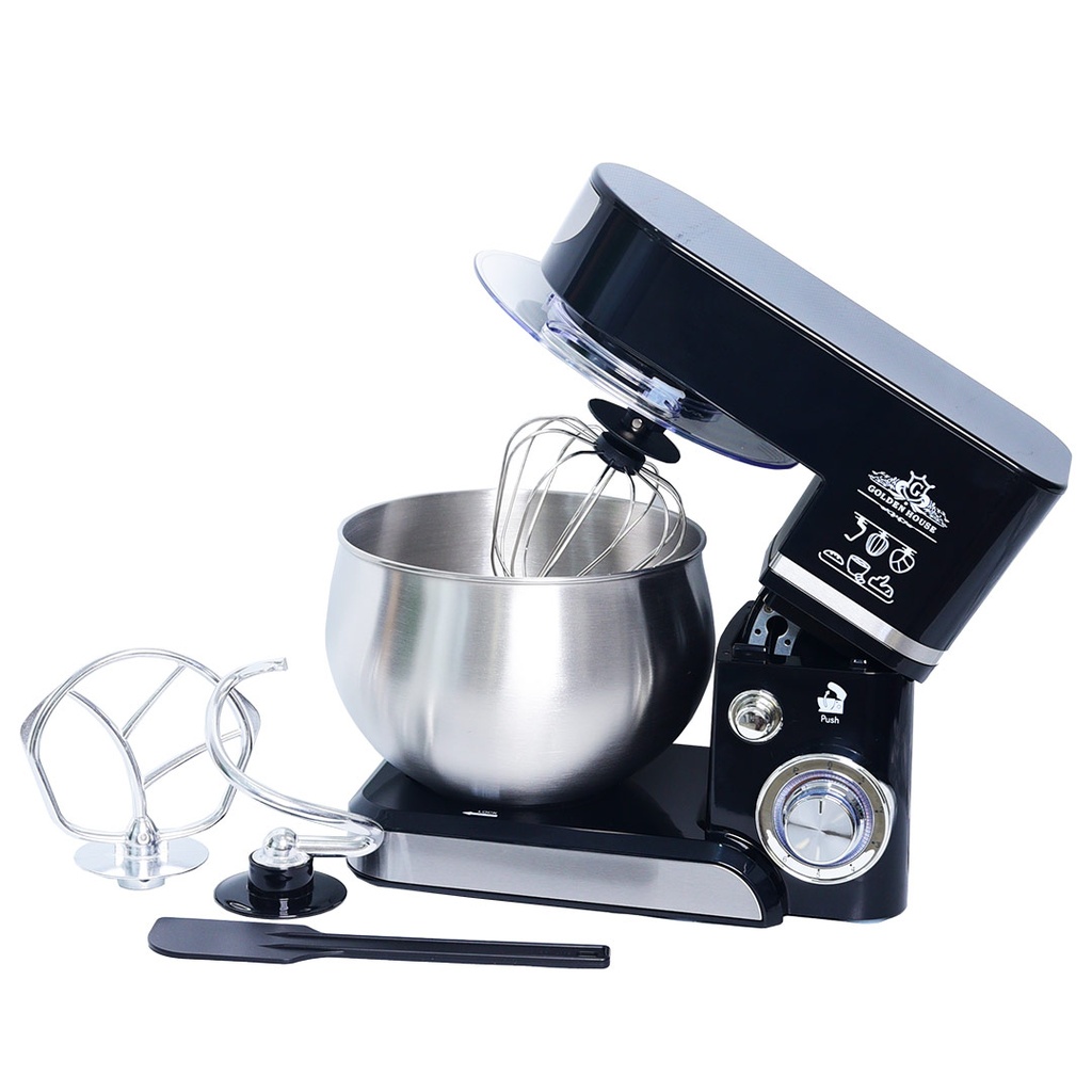 Robot Pétrin Golden House 5L 1300W Noir