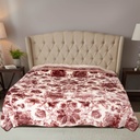 Couverture 2 Places 220/240 Dolce Vita-M3 Fleuris Rose