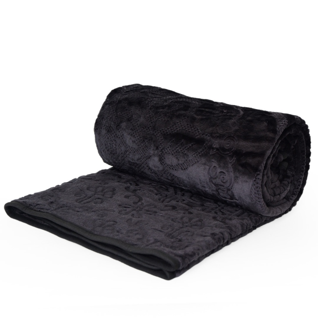 Couverture 2 Places 220/240 Dolce Vita - 4kg-M11 Noir