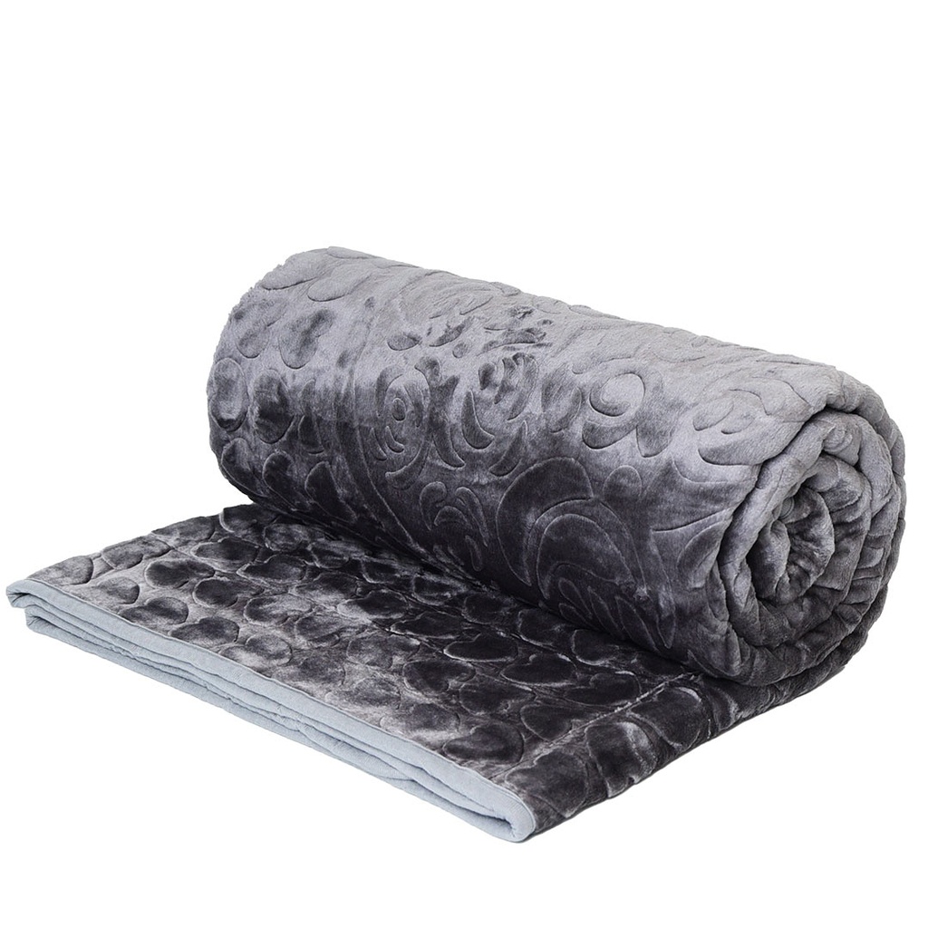 Couverture 2 Places 220/240 Dolce Vita - 4kg-M20 Gris