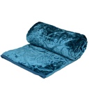 Couverture 1 Place 160/220 Dolce Vita -M6 Turquoise