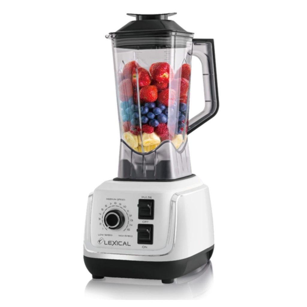 Blender En Plastique Lexical 1,5 L Blanc 1500W