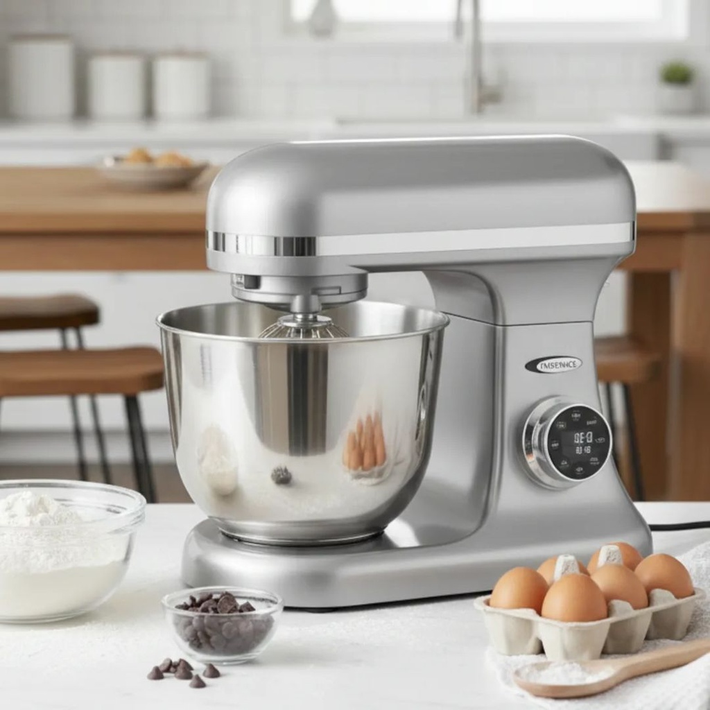 Robot Pétrin Florence Avec Bouton Afficheur 7L 2000W Gris   