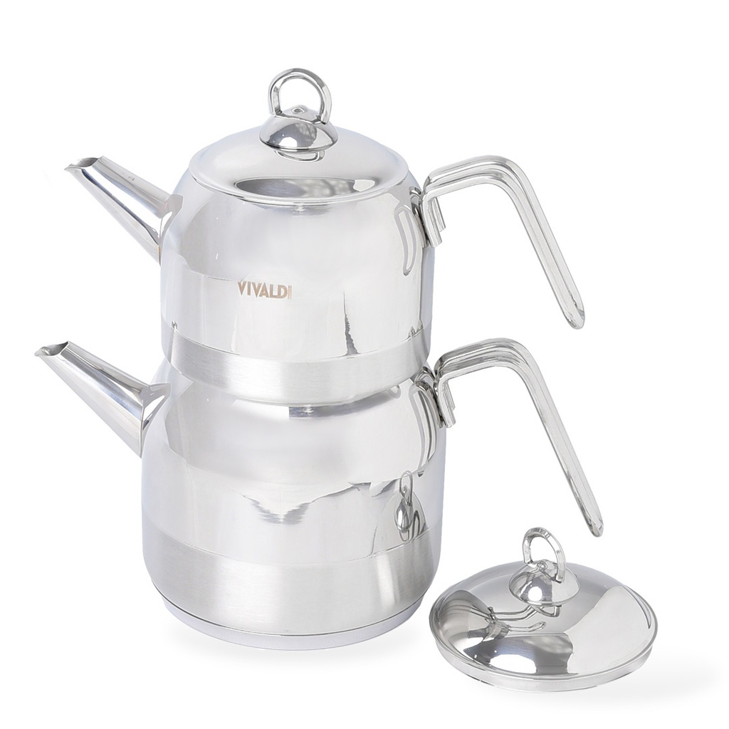 Theière En Inox 18/10 Vivaldi 4 pièces