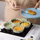 Poêle Granite Œufs Et Pancakes 4 Trou Vert d'eau