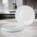 Lot De 6 Assiettes Dessert Bormioli Rocco Ebro  20 Cm