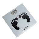 Pèse Personne En verre Topmatic Blanc