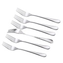 Lot De 6 Fourchettes de Table Cuisinova En Acier Inoxydable 