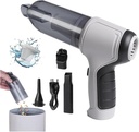 Mini Aspirateur Portable Sans Fil Multifonction Voiture/Maison Gris