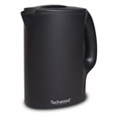 Bouilloire Techwood Noir 1L, Arrêt Automatique & Protection Surchauffe, Couvercle de Sécurité – TB-1106