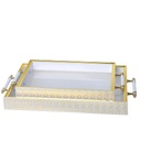 Lot de 2 Plateaux de Service En Plastique  M3