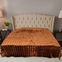 Couverture 2 Places 220/240 Dolce Vita -M12 Miel