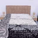 Couverture 2 Places 220/240 Dolce Vita Doubles Faces -M14 Pointé Gris