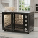 Four Électrique Deux Porte Florence 2000 W - 52 Litres Noir 